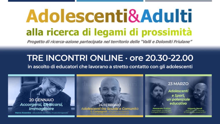 Webinar sugli adolescenti